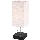 Candeeiro de mesa 1xE27/60W/230V com USB carregador