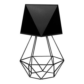 Candeeiro de mesa ADAMANT LARGE 1xE27/15W/230V preto