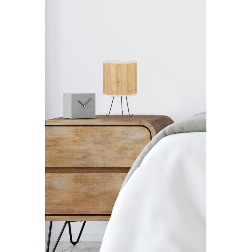 Candeeiro de mesa ADORA 1xE14/40W/230V pinho