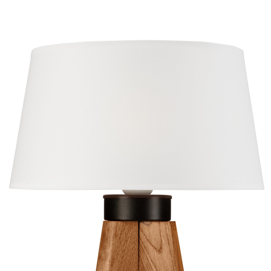 Candeeiro de mesa AIDA 1xE27/60W/230V carvalho - FSC certificado