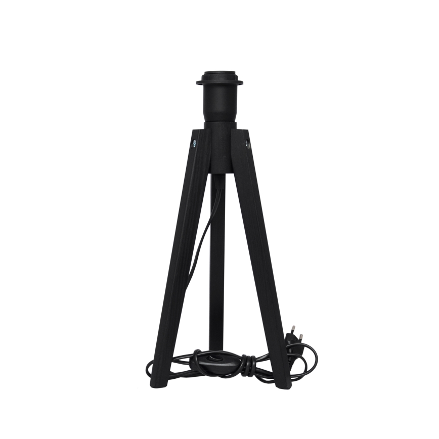 Candeeiro de mesa ALBA 1xE27/15W/230V castanho/carvalho