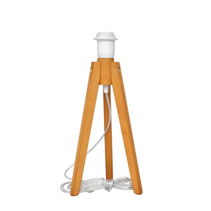 Candeeiro de mesa ALBA 1xE27/15W/230V creme/carvalho