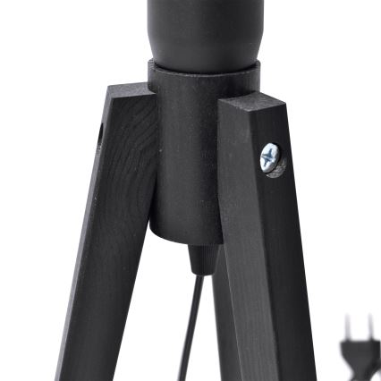 Candeeiro de mesa ALBA 1xE27/15W/230V creme/pinho