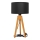 Candeeiro de mesa ALBA 1xE27/15W/230V preto/carvalho