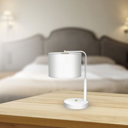 Candeeiro de mesa ALBION 1xE27/60W/230V