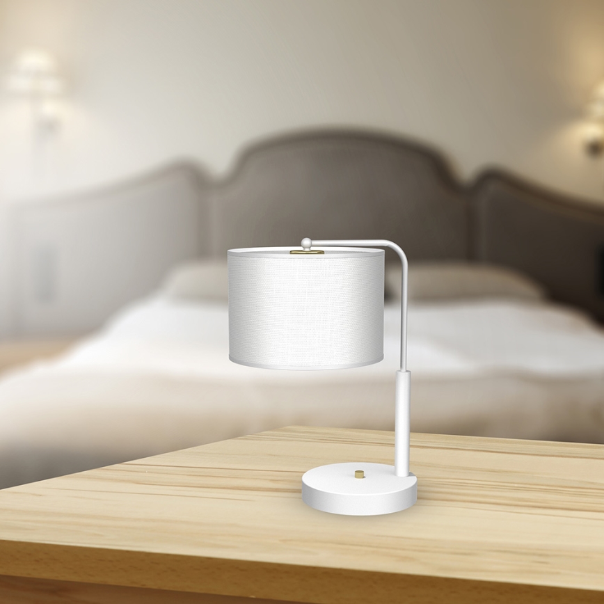 Candeeiro de mesa ALBION 1xE27/60W/230V
