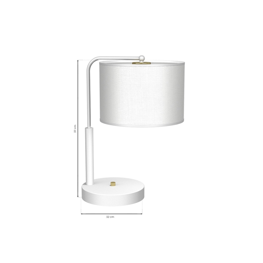 Candeeiro de mesa ALBION 1xE27/60W/230V