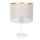Candeeiro de mesa ALDO 1xE27/60W/230V branco