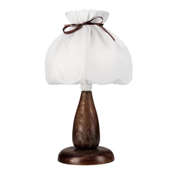 Candeeiro de mesa ALESSANDRO 1xE27/60W/230V faia