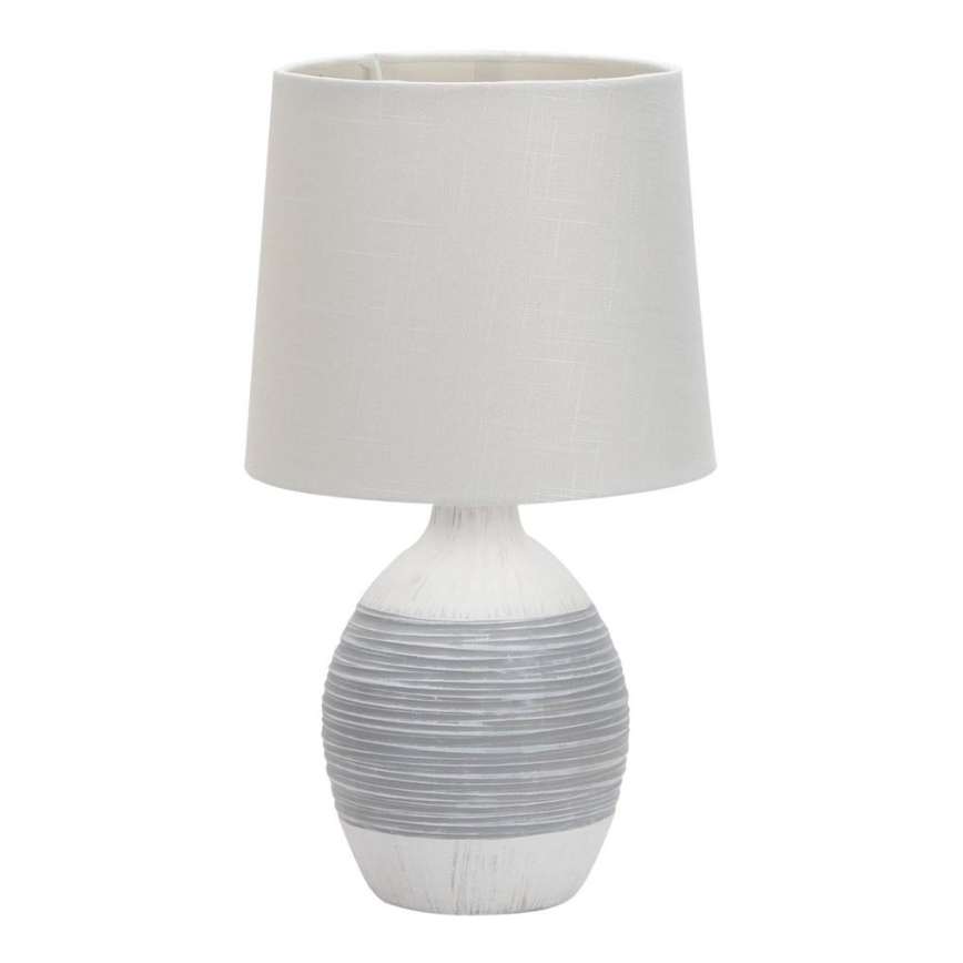 Candeeiro de mesa AMBON 1xE14/40W/230V branco