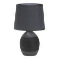 Candeeiro de mesa AMBON 1xE14/40W/230V preto