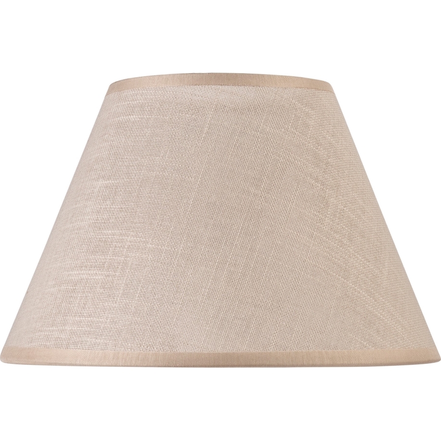 Candeeiro de mesa AMFORA 1xE27/60W/230V bege/faia
