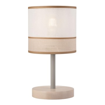 Candeeiro de mesa ANDREA 1xE27/60W/230V faia - FSC certificado