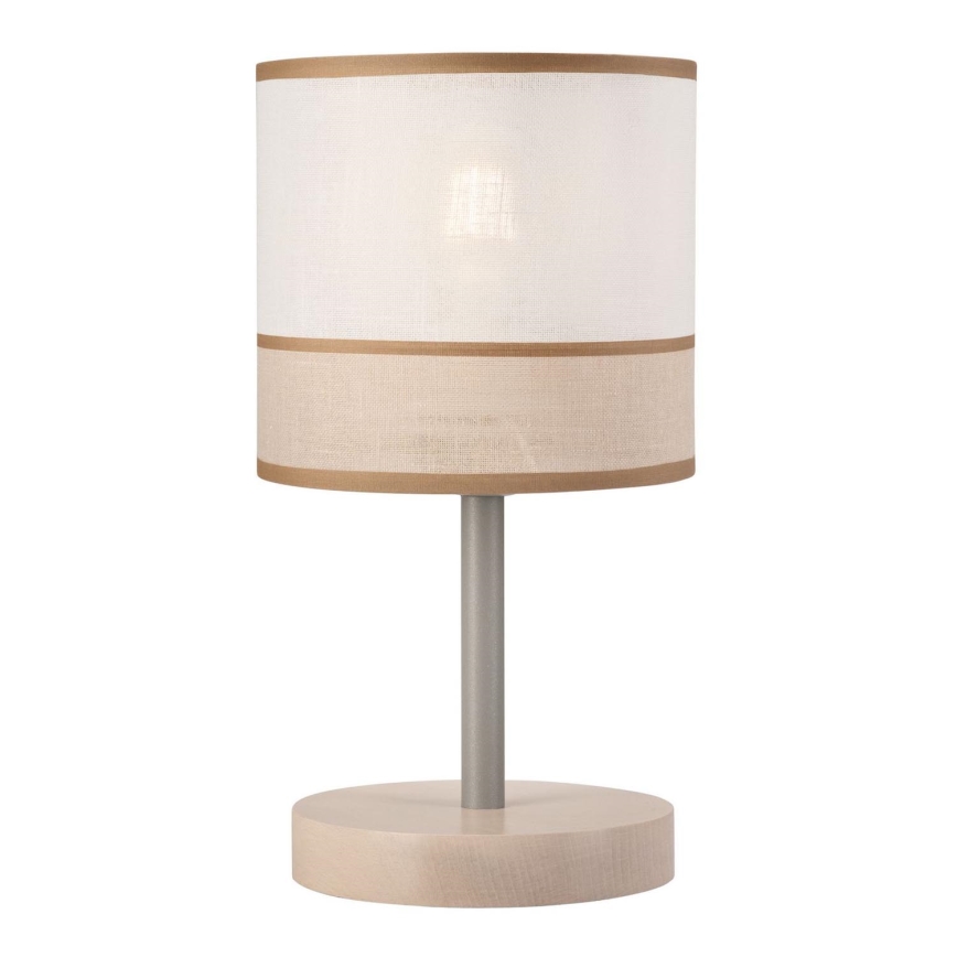 Candeeiro de mesa ANDREA 1xE27/60W/230V faia - FSC certificado