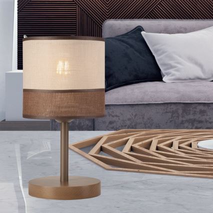 Candeeiro de mesa ANDREA 1xE27/60W/230V - FSC certificado