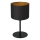 Candeeiro de mesa ARDEN 1xE27/60W/230V d. 18 cm preto/dourada