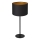 Candeeiro de mesa ARDEN 1xE27/60W/230V d. 25 cm preto/dourado
