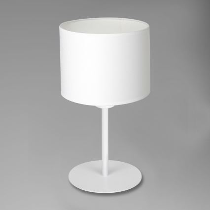 Candeeiro de mesa ARDEN 1xE27/60W/230V diâmetro 18 cm branco