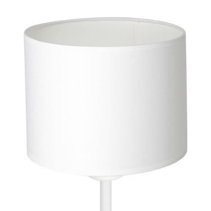 Candeeiro de mesa ARDEN 1xE27/60W/230V diâmetro 18 cm branco