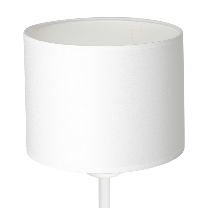 Candeeiro de mesa ARDEN 1xE27/60W/230V diâmetro 18 cm branco