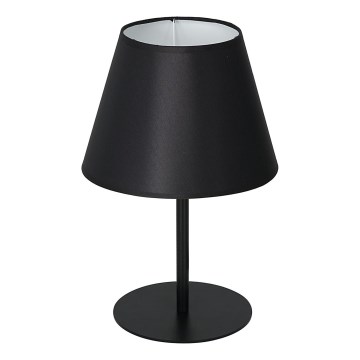 Candeeiro de mesa ARDEN 1xE27/60W/230V diâmetro 20 cm preto/branco