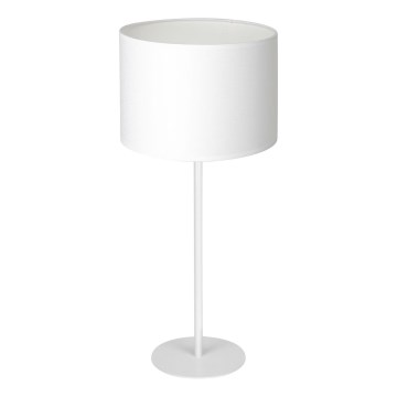 Candeeiro de mesa ARDEN 1xE27/60W/230V diâmetro 25 cm branco