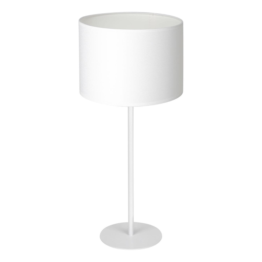 Candeeiro de mesa ARDEN 1xE27/60W/230V diâmetro 25 cm branco