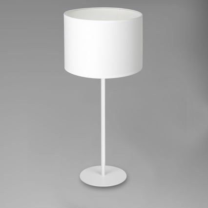 Candeeiro de mesa ARDEN 1xE27/60W/230V diâmetro 25 cm branco