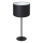 Candeeiro de mesa ARDEN 1xE27/60W/230V diâmetro 25 cm preto/branco