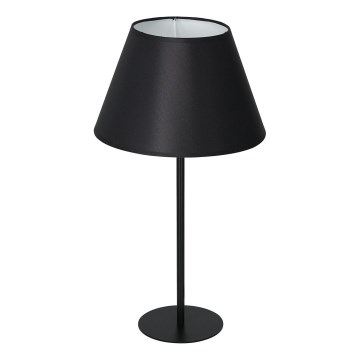 Candeeiro de mesa ARDEN 1xE27/60W/230V diâmetro 30 cm preto/branco