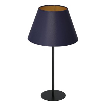 Candeeiro de mesa ARDEN 1xE27/60W/230V diâmetro 30 cm roxo/dourado
