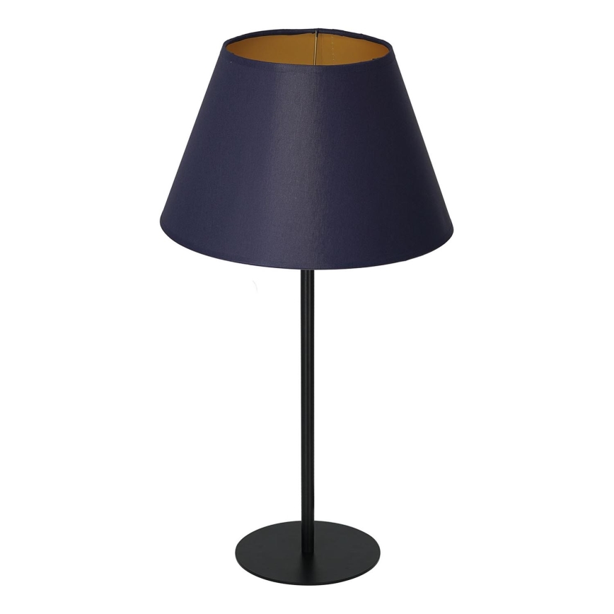 Candeeiro de mesa ARDEN 1xE27/60W/230V diâmetro 30 cm roxo/dourado
