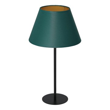 Candeeiro de mesa ARDEN 1xE27/60W/230V diâmetro 30 cm verde/dourado