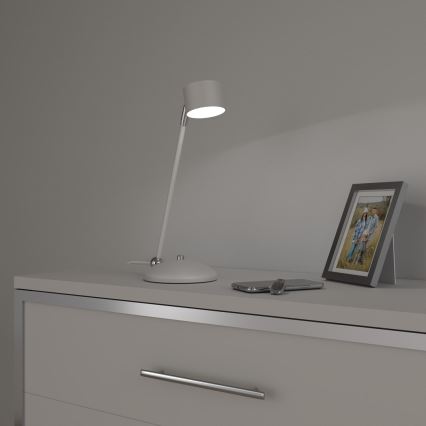 Candeeiro de mesa ARENA 1xGX53/11W/230V branco/cromado brilhante