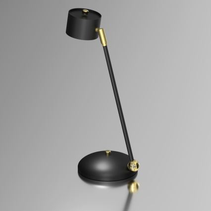 Candeeiro de mesa ARENA 1xGX53/11W/230V preto/dourado