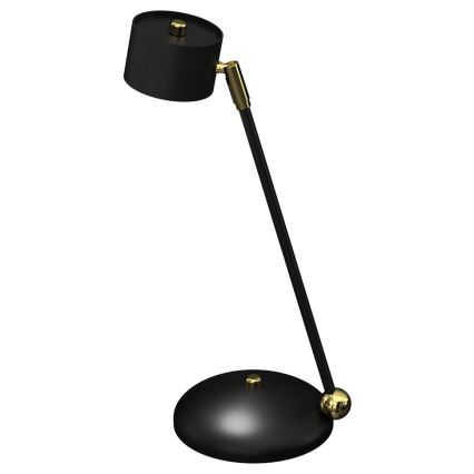Candeeiro de mesa ARENA 1xGX53/11W/230V preto/dourado