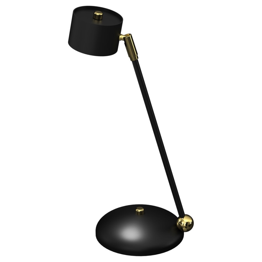 Candeeiro de mesa ARENA 1xGX53/11W/230V preto/dourado