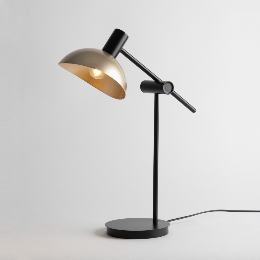 Candeeiro de mesa ARTIS 1xE14/40W/230V preto/dourada