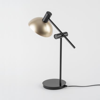 Candeeiro de mesa ARTIS 1xE14/40W/230V preto/dourada