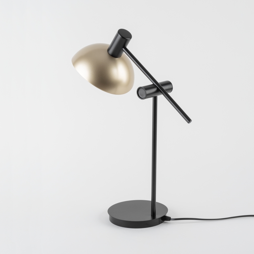 Candeeiro de mesa ARTIS 1xE14/40W/230V preto/dourada