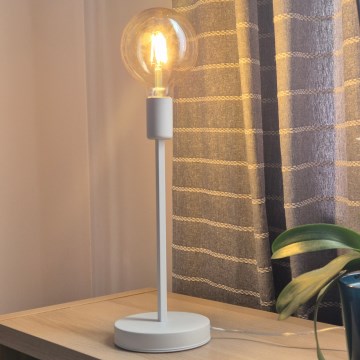 Candeeiro de mesa ASTRID 1xE27/60W/230V branco