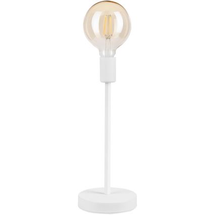 Candeeiro de mesa ASTRID 1xE27/60W/230V branco