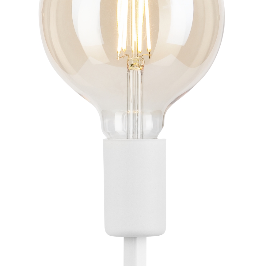 Candeeiro de mesa ASTRID 1xE27/60W/230V branco