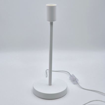 Candeeiro de mesa ASTRID 1xE27/60W/230V branco