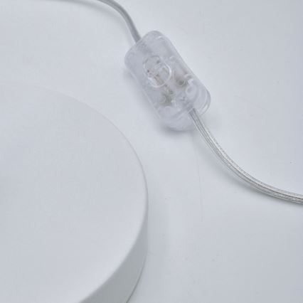 Candeeiro de mesa ASTRID 1xE27/60W/230V branco