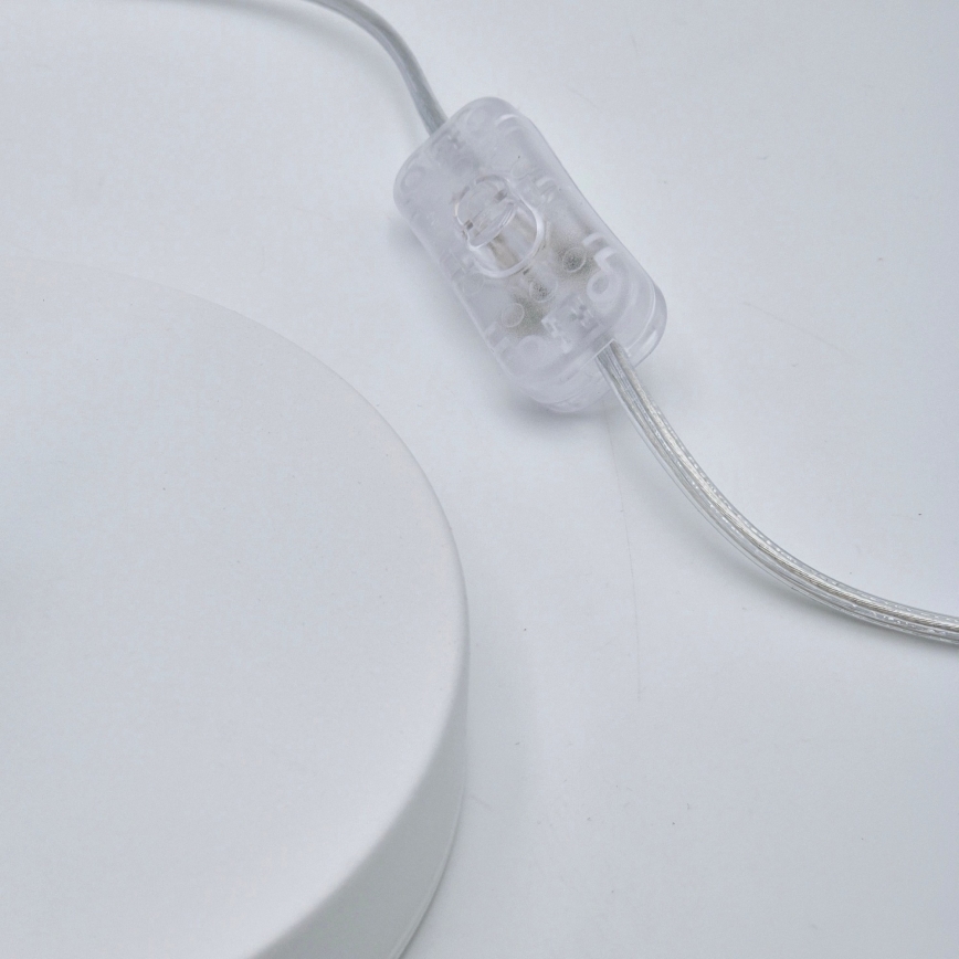 Candeeiro de mesa ASTRID 1xE27/60W/230V branco