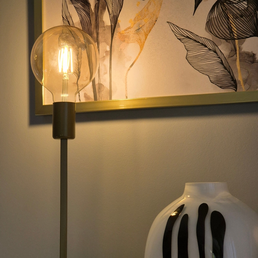 Candeeiro de mesa ASTRID 1xE27/60W/230V dourado