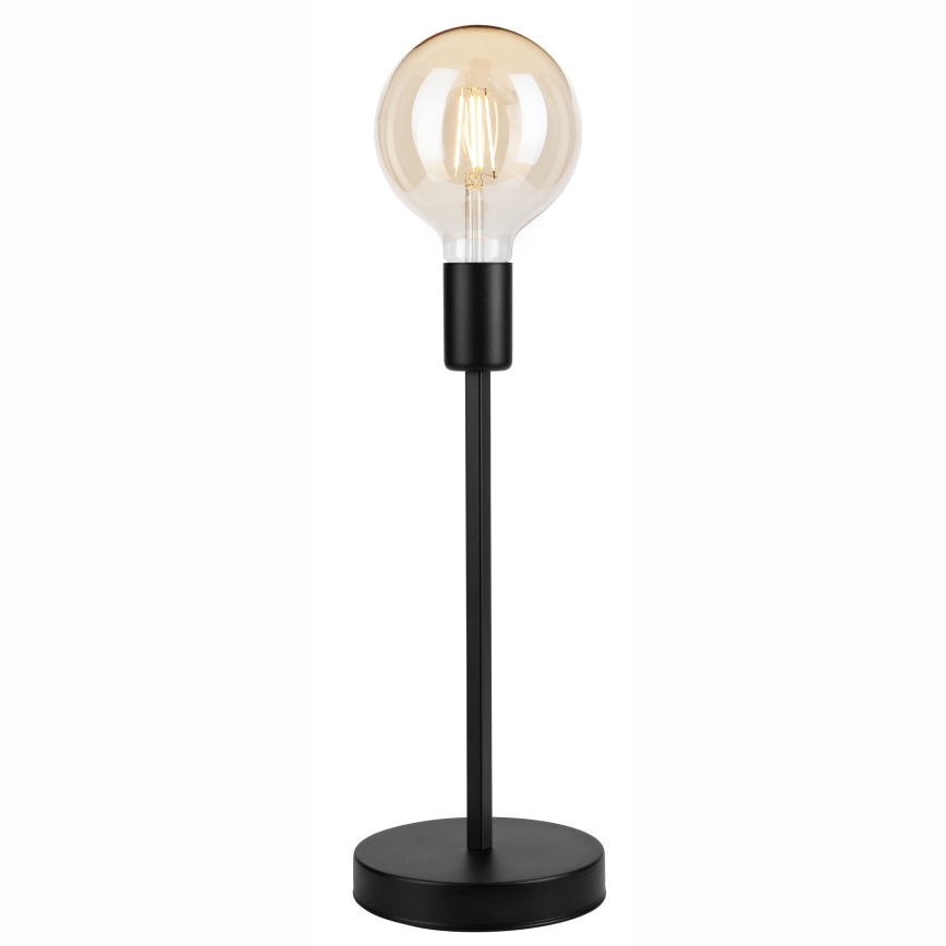 Candeeiro de mesa ASTRID 1xE27/60W/230V mate preto