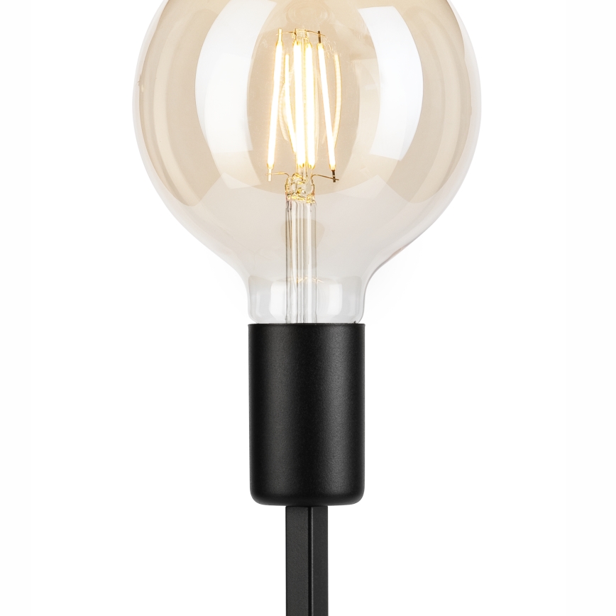Candeeiro de mesa ASTRID 1xE27/60W/230V mate preto
