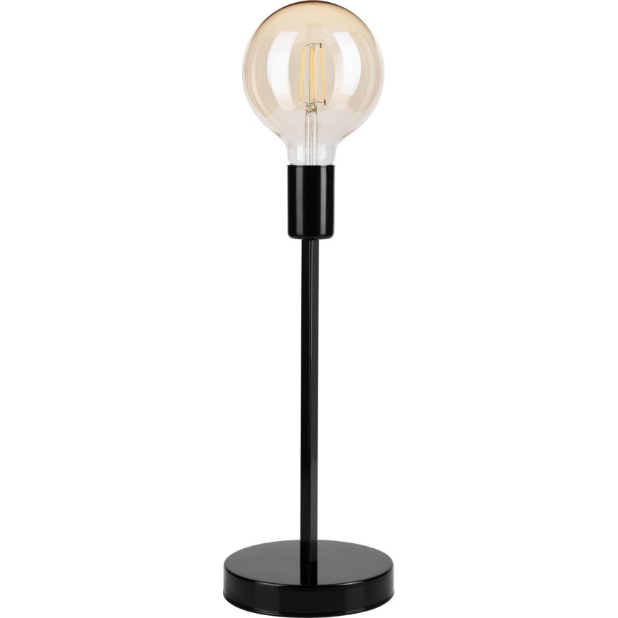 Candeeiro de mesa ASTRID 1xE27/60W/230V preto brilhante